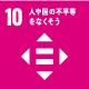 人や国の不平等をなくそう